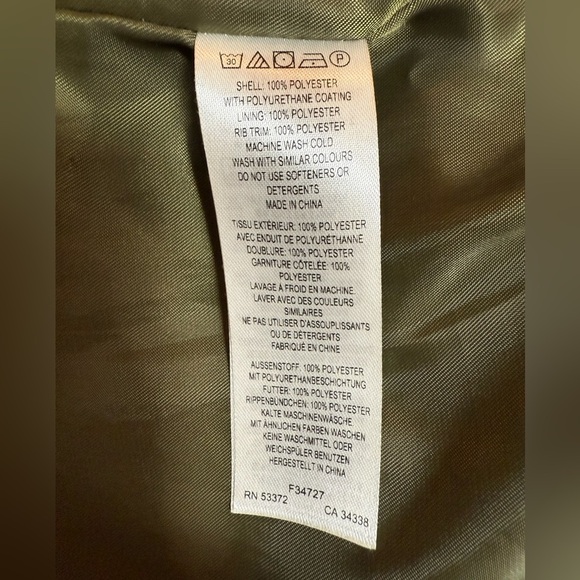 French Connection Olive green bomber jacket/size XL - Picture 3 of 12